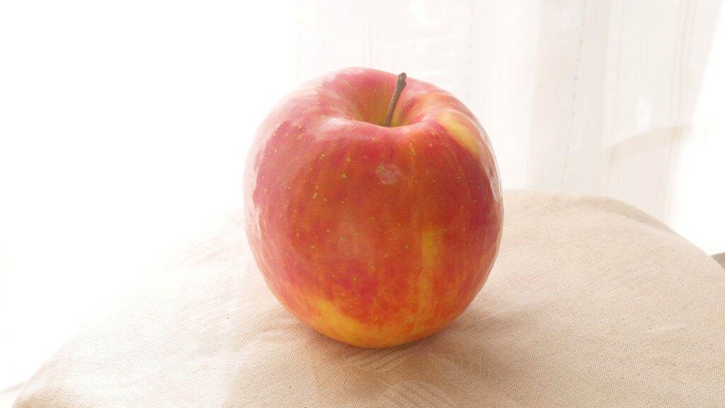 りんごのモチーフ写真