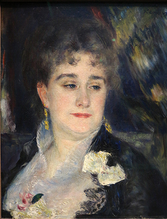 ピエール＝オーギュスト・ルノワール『シャルパンティエ夫人の肖像』

