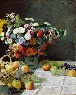 クロード・モネ『花と果物』