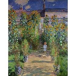 『ヴェトゥイユの画家の庭』