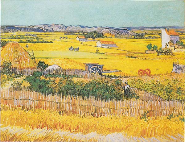 フィンセント・ファン・ゴッホ『収穫』1888年